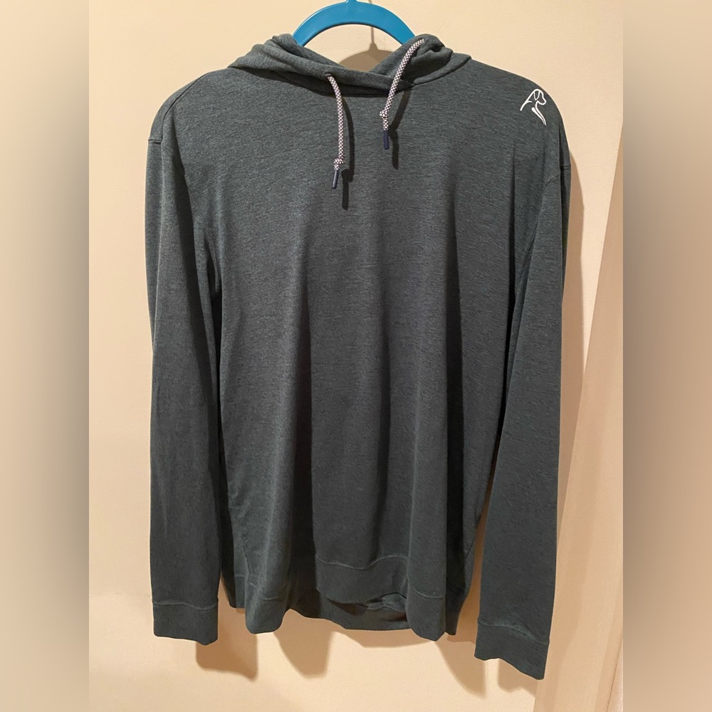 Rhoback Hoodie Men Green Sz Medium